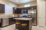 Kitchen w/ Stainless Steel appliances and Granite Countertops